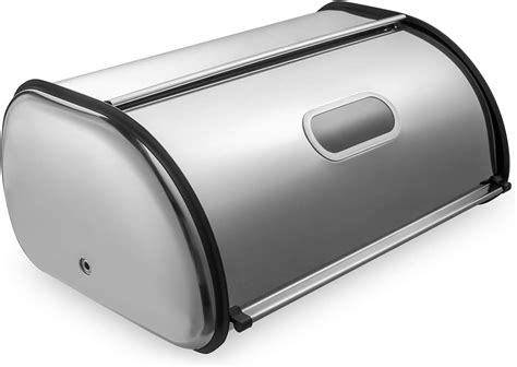 deppon stainless steel bread box|Deppon Stainless Steel Bread Box and 3.